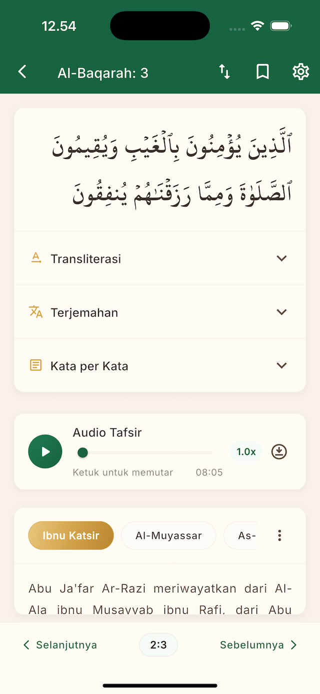 Tafsir Quran Tadabbur